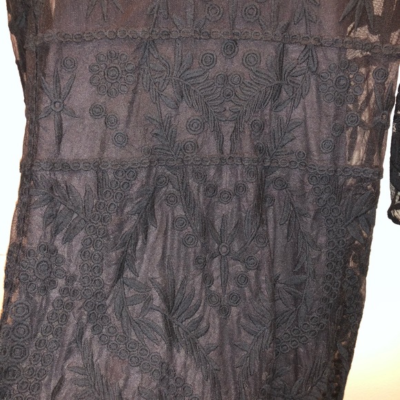 Express Baroque Lace Embroidered Mini Dress - Picture 3 of 5